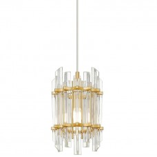 Φωτιστικό Μονόφωτο G9 230V Χρυσαφί με Κρύσταλλα ALEXANDRIA